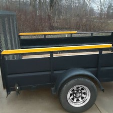HECASA 2-Sided Trailer Tailgate Liftgate Ramp Lift Assist System 350 Pounds picture