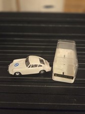 Faller Porsche PS 911 HO Slot Car White Blue #5 picture
