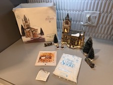 Dept 56 Dickens Village Series “Somerset Valley Church” Gift Set 9 Pc Complete  picture