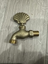 Scallop Clam Sea shell Outdoor Cast Brass ~4