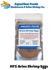Brine Shrimp Eggs 90% Hatch Rate Artemia Cysts,  Great Salt Lake UTAH, USA Eggs picture