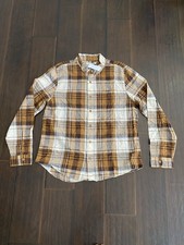 New Outerknown 100% cotton lightweight shirt men’s size L Check Pattern  picture