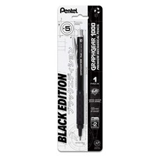 Pentel GraphGear 1000, Limited Black Edition, Drafting Mechanical Pencil (0.5mm) picture