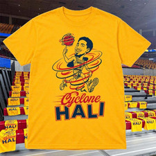 HOT SALE Io.wa State Cyclones Cyclone Hali Gold Out Basketball  T-Shirt picture
