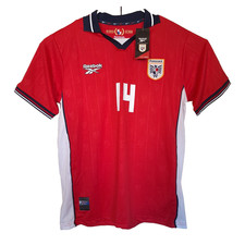 Reebok Authentic Panama 2026 National Team Home Soccer Red Jersey Men’s Sz: L picture