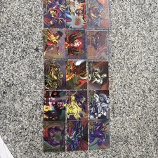 1995 Flair Marvel Annual - Power Blast - 15 cards of the 24 card set picture