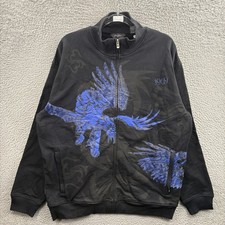 Vintage Sean John Jacket Mens XL Track Jacket Beaded  Y2K Hip Hop VTG Deadstock picture