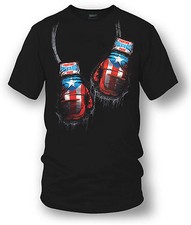 Puerto Rico Boxing Shirt, Puerto Rico Pride - Wicked Metal  picture