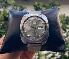 Vintage 1972 Men's Seiko 5 6119-8340 Automatic 21J Jumbo Japan 38mm Watch picture