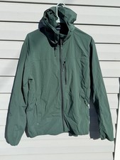 Kuhl Men’s Lightweight Jacket With Hood Green Large *Read* picture