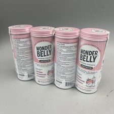 4 Pack Wonder Belly Max Strength Antacid Strawberry Milkshake 60 Tabs Exp 09/26 picture