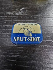 Vintage SUPERIOR Split Shot Tin (New Old Stock) Fishing Sinkers  picture
