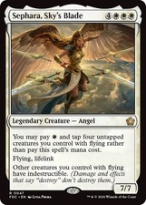 x1 Sephara, Sky's Blade R MTG Commander: Foundations M/NM, English picture