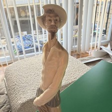 Lladro Don Quixote Standing Up Figurine #4854 by Salvador Fury No Sword picture