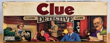 1986 Vintage Clue by Parker Brothers Classic Detective Board Game picture