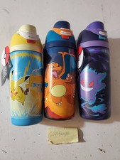 Pokemon x Owala Pikachu, Charizard, Gengar 16 fl oz Water Bottle Brand New ⚡Ship picture