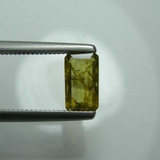 0.71ct PALLASITIC PERIDOT Gem GIT Fukang Meteorite Space Genuine EXTREMELY RARE picture