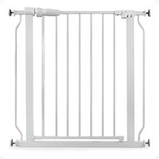 BalanceFrom Walk-Thru Safety Gate for Baby and Pets, White (Open Box) picture