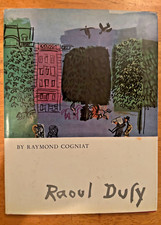 Raoul Dufy by Raymond Cogniat - ART - 1962 Hardcover w dust jacket picture