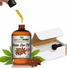 Mayan’s Secret Star Anise Essential Oil 4oz Pure Steam Distilled, for cooking picture
