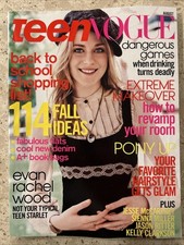 TEEN VOGUE Magazine Evan Rachel Wood JASON RITTER Jesse McCartney picture