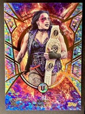 2026 Topps Universe WWE #GE-16 Rhea Ripley Grand Entrances Aqua Speckle #/299 picture