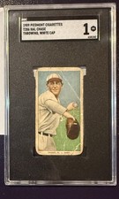 1909-11 T206 - Hal Chase 150 Back Throwing, White Cap (RC) picture