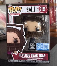 Funko Pop: REVERSE BEAR TRAP (Amanda) #2128 Hot Topic SCARE FAIR 2026 IN HAND picture