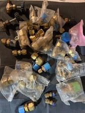 Large HOKE Swagelok SSP Brass Valves Tube Fittings Mixed Lot Mostly NOS picture