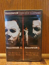 Brand New Halloween 4 & 5 Double Feature Dvd Michael Myers Horror Rare OOP HTF picture