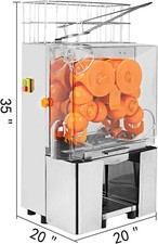 120W Commercial 304 Stainless Steel Orange Juicer Machine High-Speed Squeezer picture