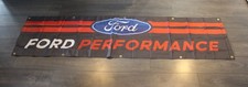 Ford Performance Racing Banner Flag Big 2x8 feet Automotive Car Mechanic Garage picture