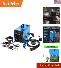 Versatile 200A MIG Welder - Dual Voltage, Eco-Friendly Design for All Weld Types picture
