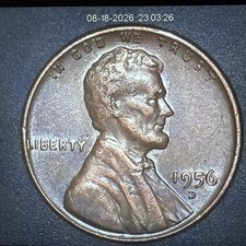1956 D Lincoln Wheat Cent. Many Errors “IIBERTY”, DDO,DDR,big”B”, One Of A Kind picture