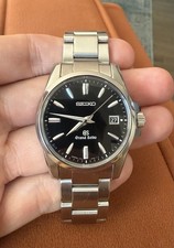 Grand Seiko SBGX055 - 9F Quartz Black Dial Men’s Watch picture