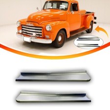 Custom Smooth Running Boards Fits 1947-1954 Chevy GMC Pickup Truck short bed picture