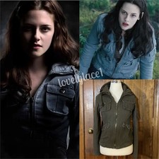 BB Dakota Leigh Cargo Jacket Original Release Brown ASO Bella Swan Twilight Med picture