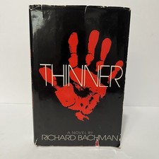 Thinner Richard Bachman 1st Edition 5th Printing 1984 Hardcover Stephen King picture