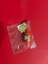Walmart Great Value Hot Sauce Bottle Purse Charm, Viral Bag Keychain Gold. NEW picture