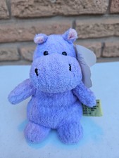 Target Tri Russ Cuddle Zone Hippo Plush Stuffed Animal Purple Hippopotamus  picture
