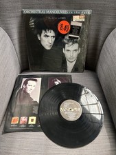The Best Of O M D Vinyl Lp Original Release In Shrink W/ Hype Sticker Read picture