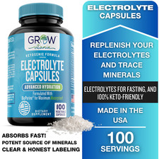 Salt Premium Electrolyte Capsules, 100 Capsules, Maximum Absorption picture