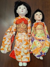 Vintage Japanese Ichimatsu Ningyo dolls picture