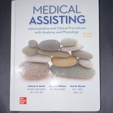 McGraw Hill Medical Assisting: Admin & Clinical Procedures w/ Anatomy, 7th Ed picture