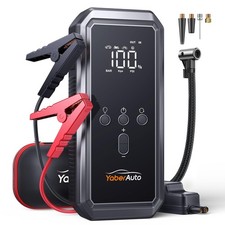 YaberAuto 9-in-1 Jump Starter with Air Compressor 5500A 150PSI Portable Car picture