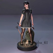 Wednesday Addams 3D Printed Unpainted Figure Model Kit Birthday Xmas DIY Gift picture