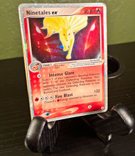 Ninetales ex 96/101 EX Hidden Legends Holo English 2004 Double Swirl 🍥 picture