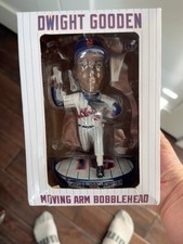 2024 Dwight Doc Gooden New York Mets Moving Arm Bobblehead SGA #16 picture