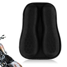 NQEUEPN Universal Motorcycle Seat Cushion, High Elastic Gel 3D Honeycomb Gel Sea picture