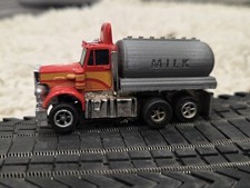AUROA AFX SEMI TRUCK Milk Tanker CONVERSION FLATBED REMOVEABLE HO SLOT CAR picture